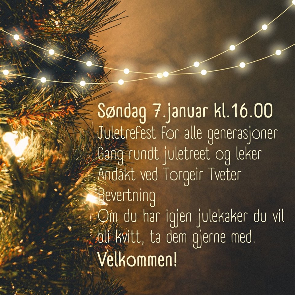 Juletrefest for alle generasjoner. 