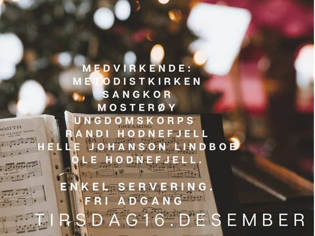 «DE NI LESNINGER» JULEKONSERT MED  JULENS BUDSKAP  I ORD OG TONER 