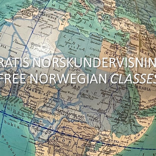 Gratis Norskkurs / Free Norwegian classes