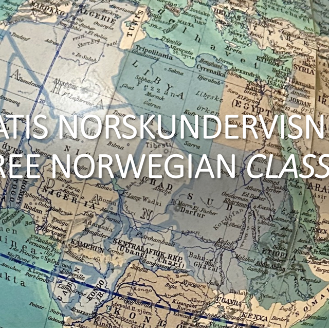 Gratis Norskkurs / Free Norwegian classes